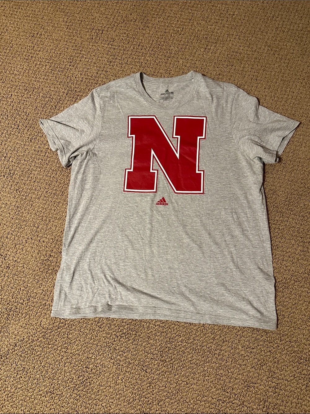 Nebraska cornhuskers Adidas T-shirt